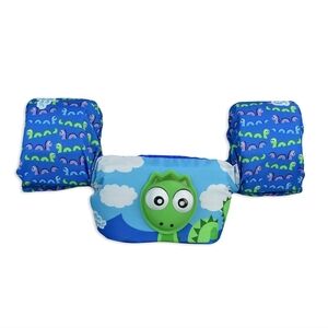 Blue Dinosaur Kids Swim Vest